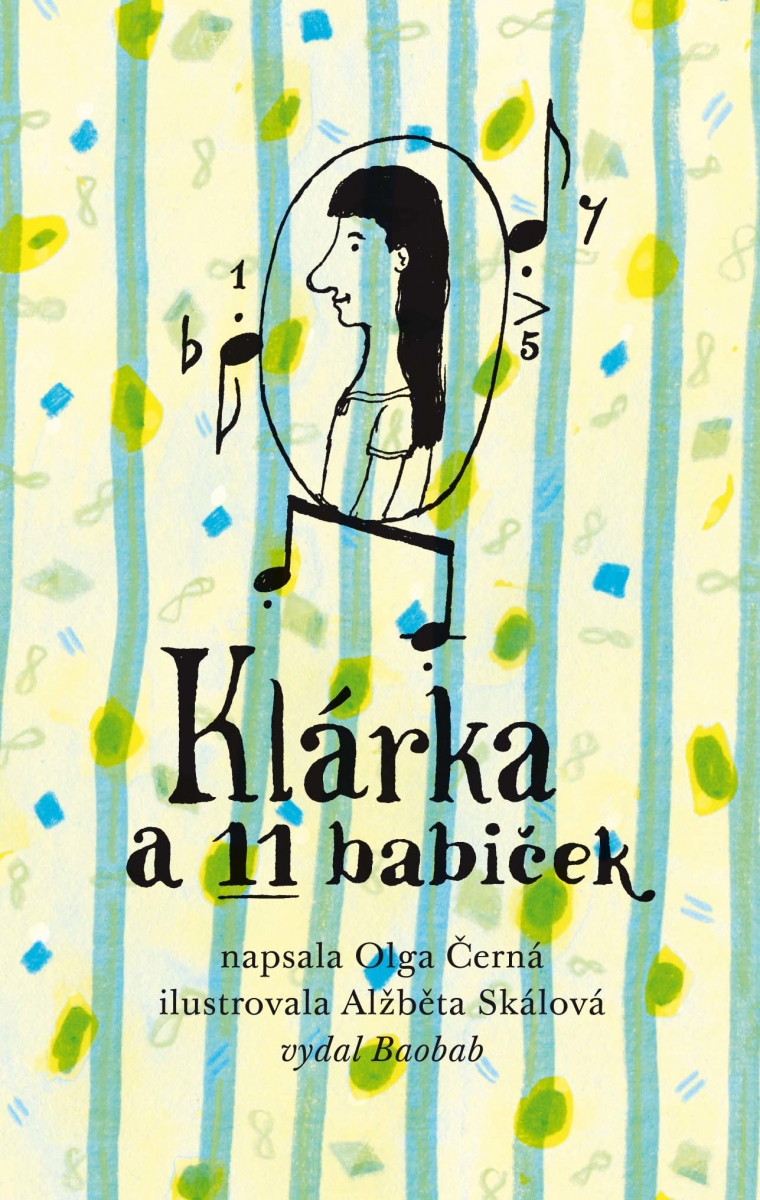Klarka a 11 babiček (Klein-Klara und 11 Omas) Book Cover