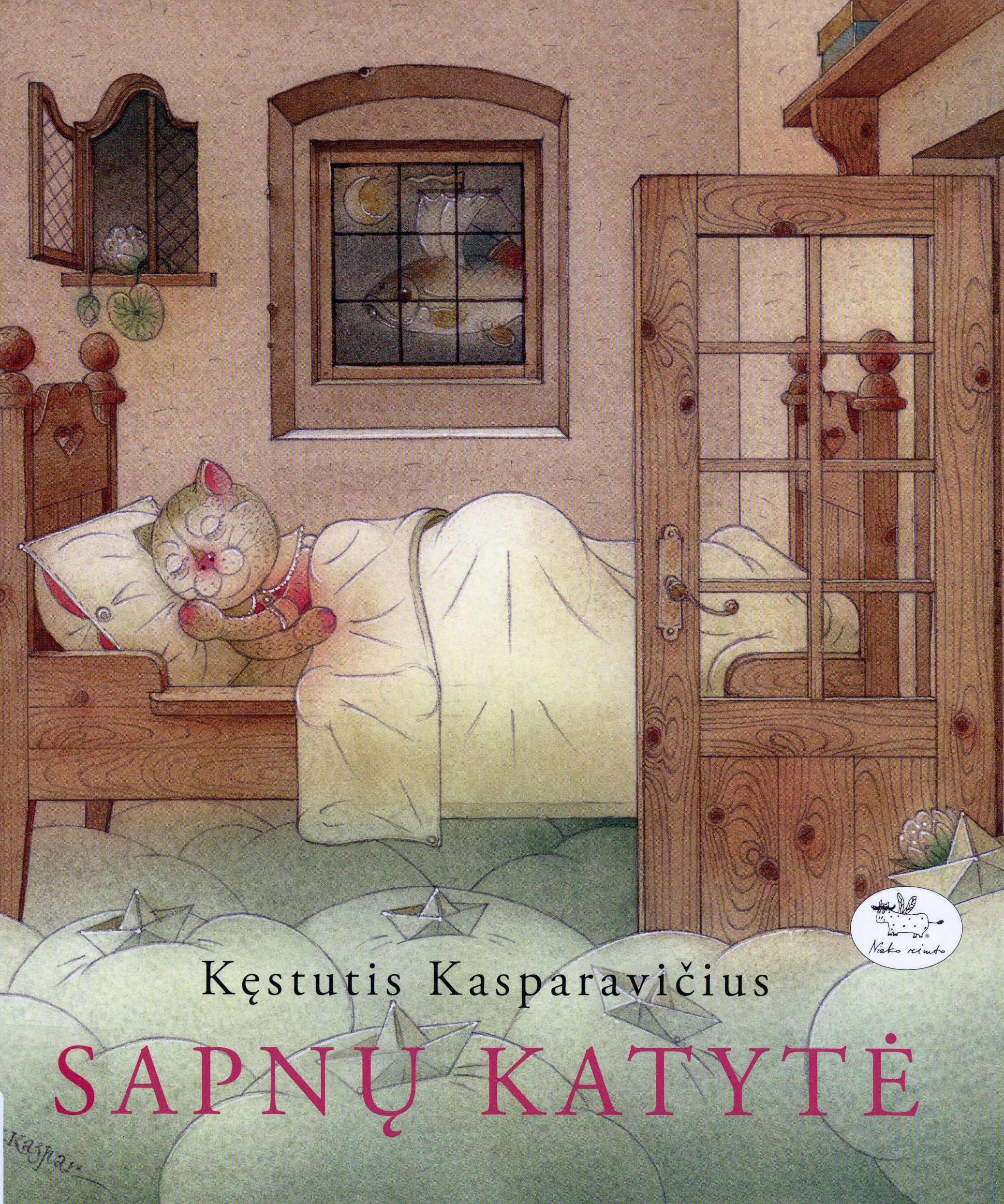 Sapnų Katytė (Die Traumkatze) Book Cover