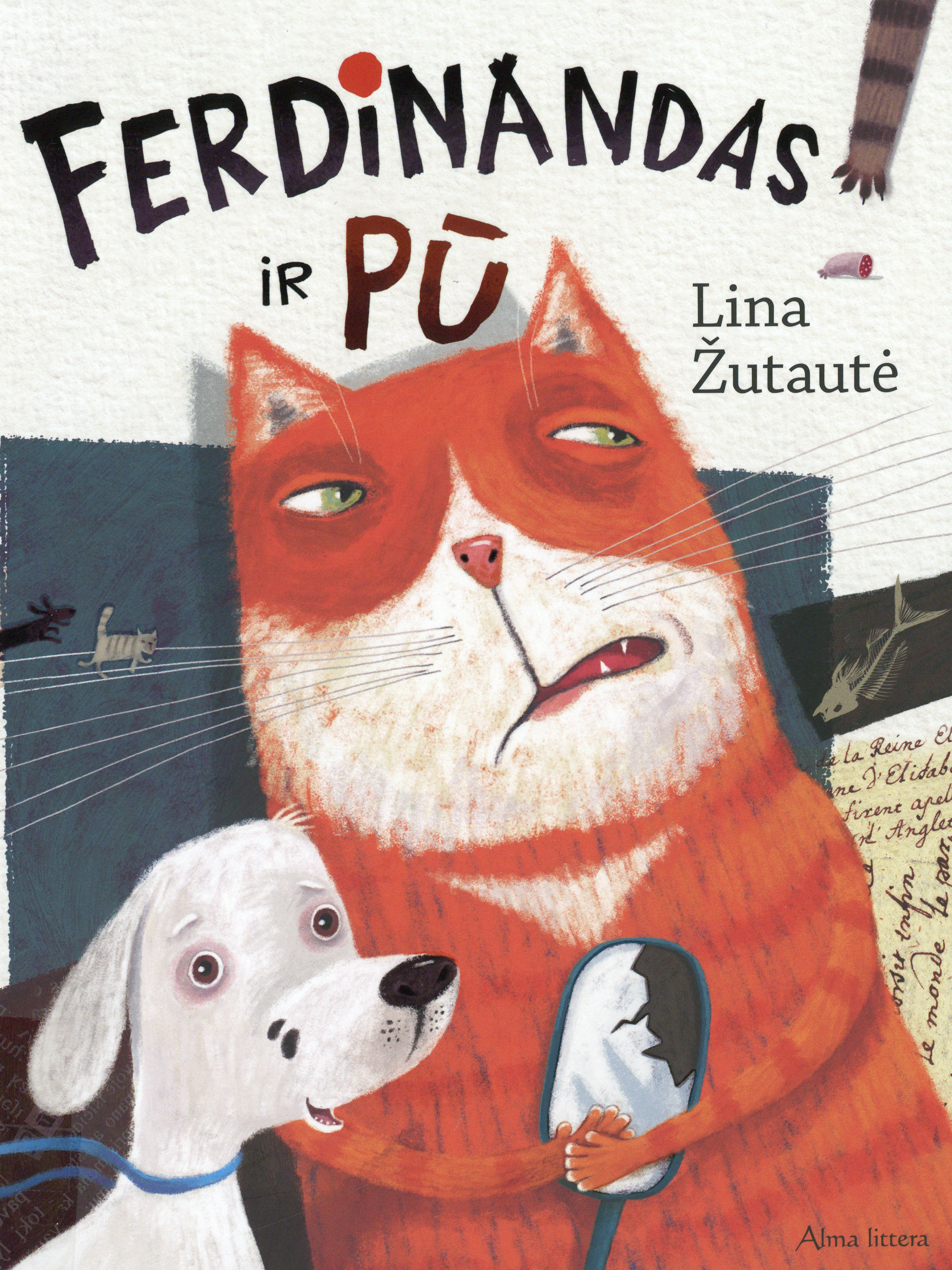 Ferdinandas ir Pū (Ferdinand und Pfote) Book Cover