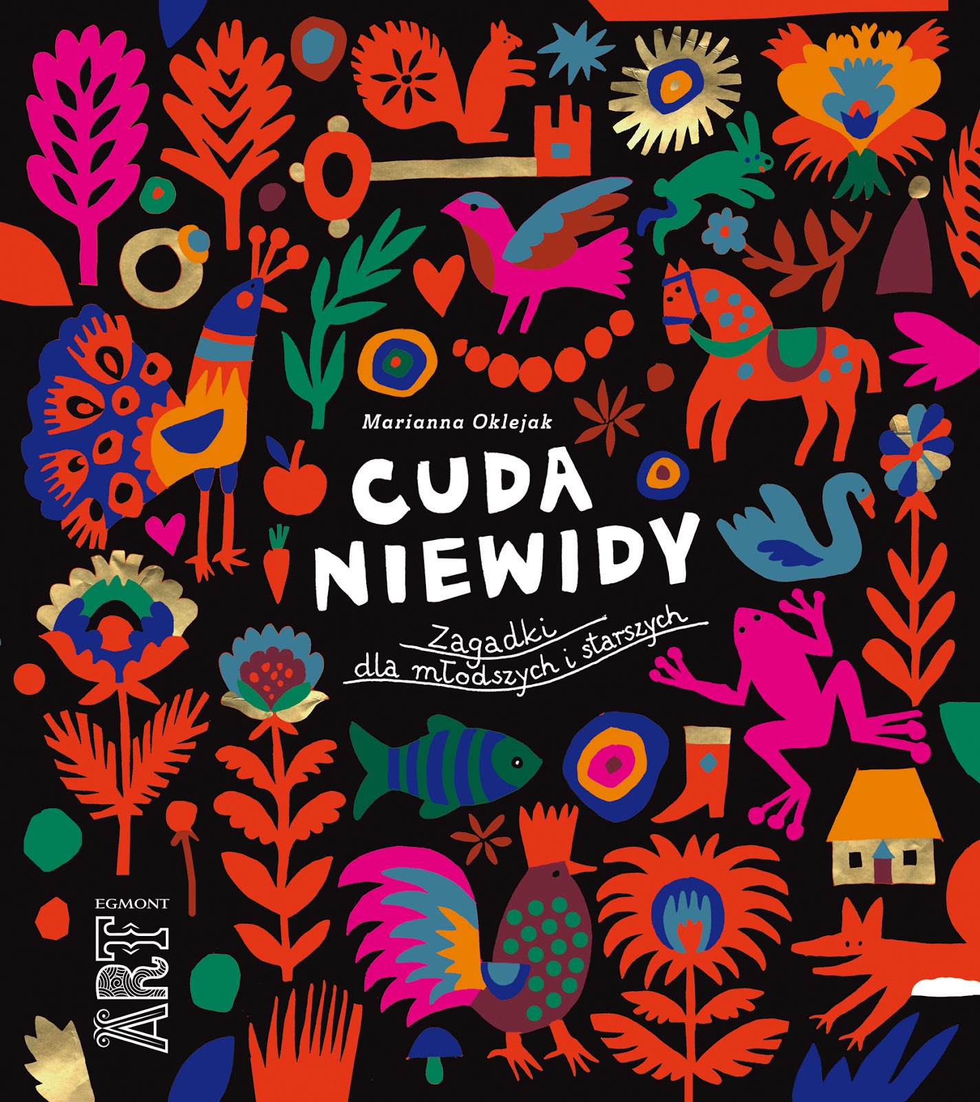 Cuda niewidy. Zagadki dla młodszych i starszych (Unsichtbare Wunder. Rätsel für Jung und Alt) Book Cover