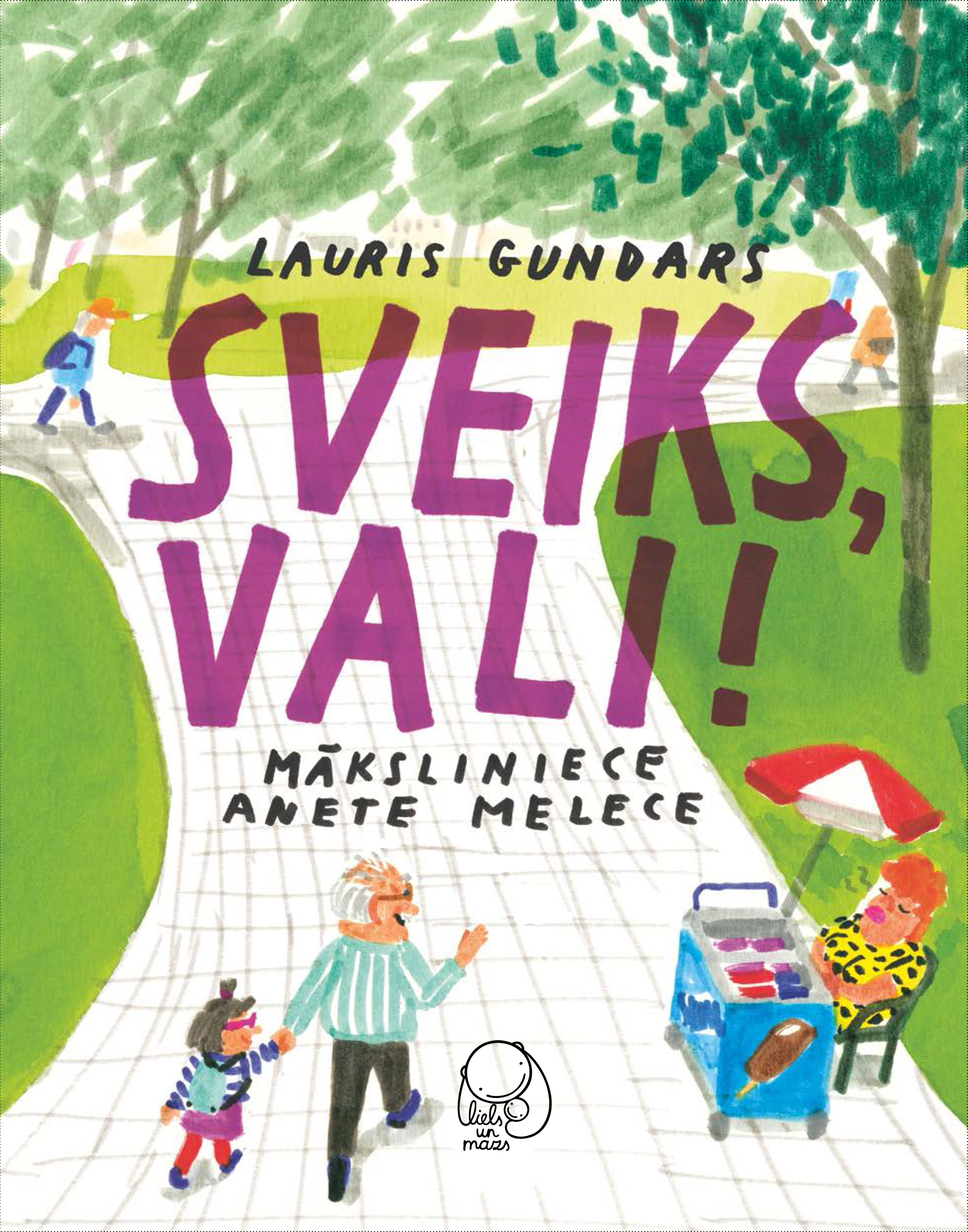 Sveiks, Vali! (Hallo, Walfisch!) Book Cover