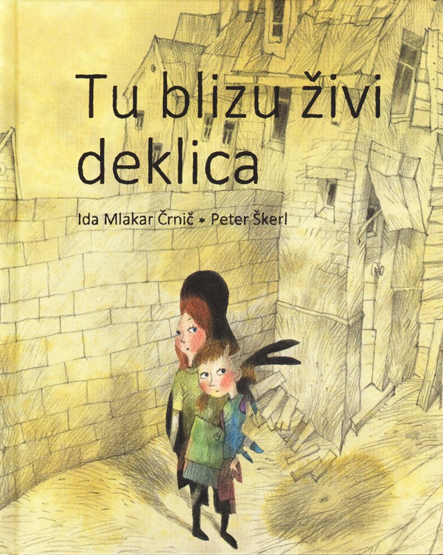 Tu blizu živi deklica (Hier in der Nähe lebt ein Mädchen) Book Cover