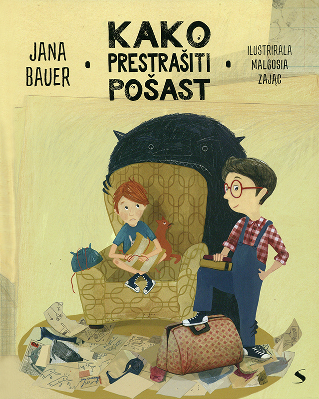 Kako prestrašiti pošast (Wie man ein Monster erschreckt) Book Cover