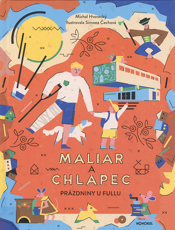 Maliar a chlapec. Prázdniny u Fullu (Der Maler und der Junge. Ferien bei Fulla) Book Cover