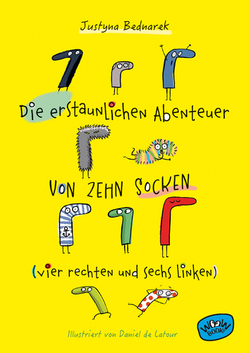 Die erstaunlichen Abenteuer von zehn Socken (vier rechten und sechs linken) Book Cover