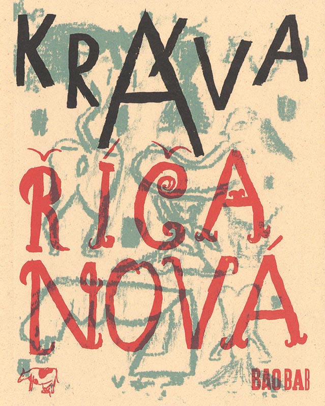 Kráva Říčanová (Die Kuh Říčanová) Book Cover