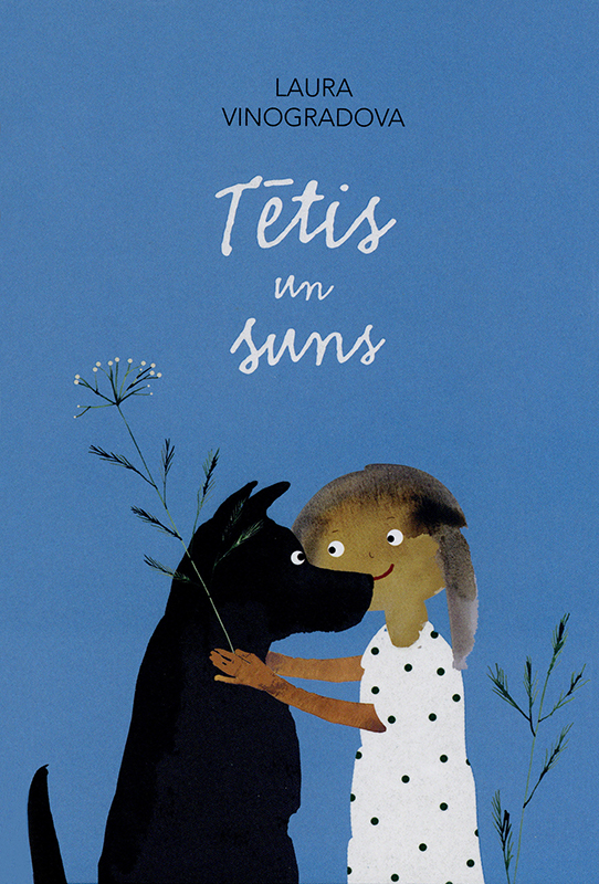 Tētis un suns (Papa und Hund) Book Cover