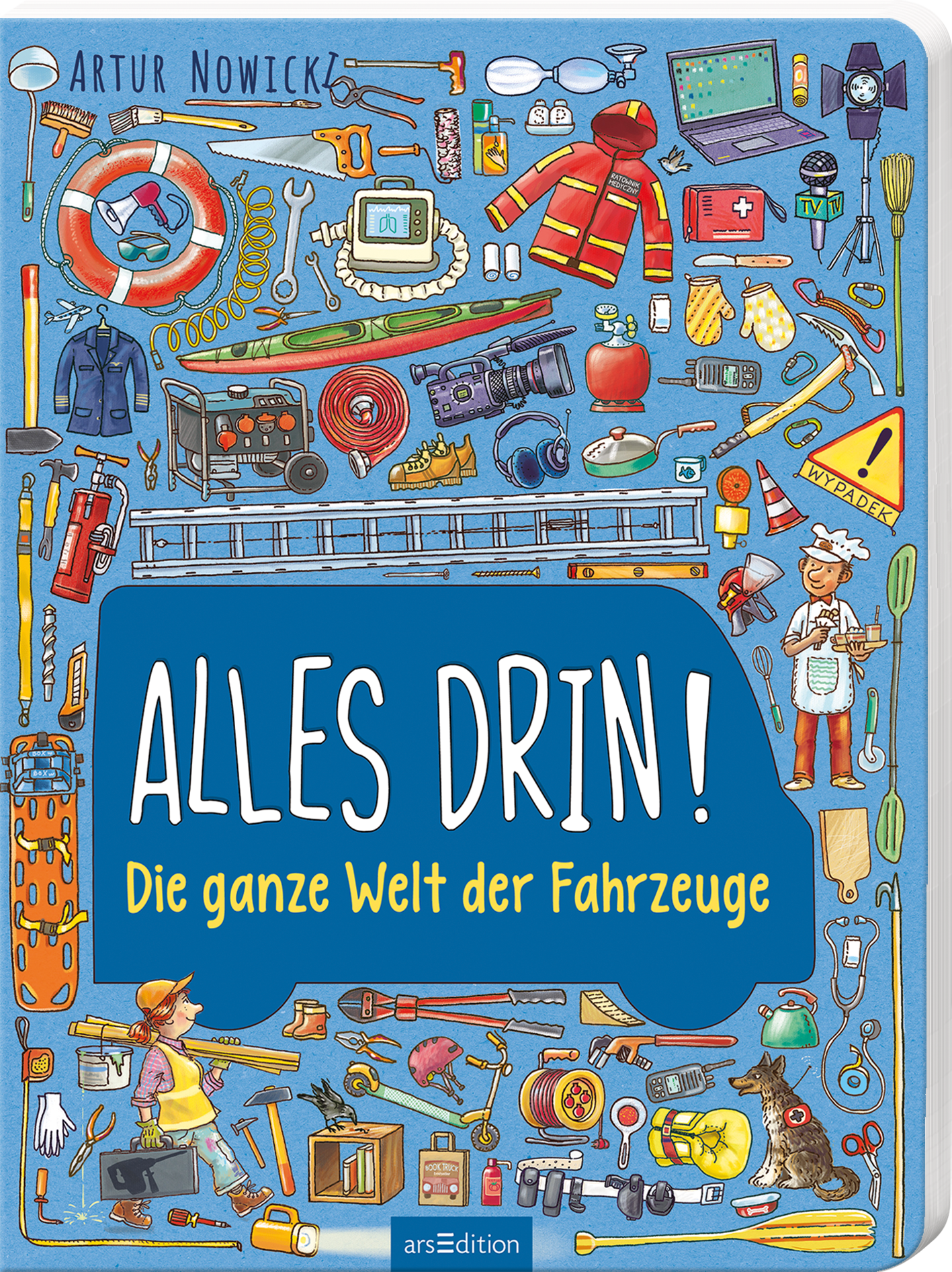 Alles drin! Die ganze Welt der Fahrzeuge Book Cover