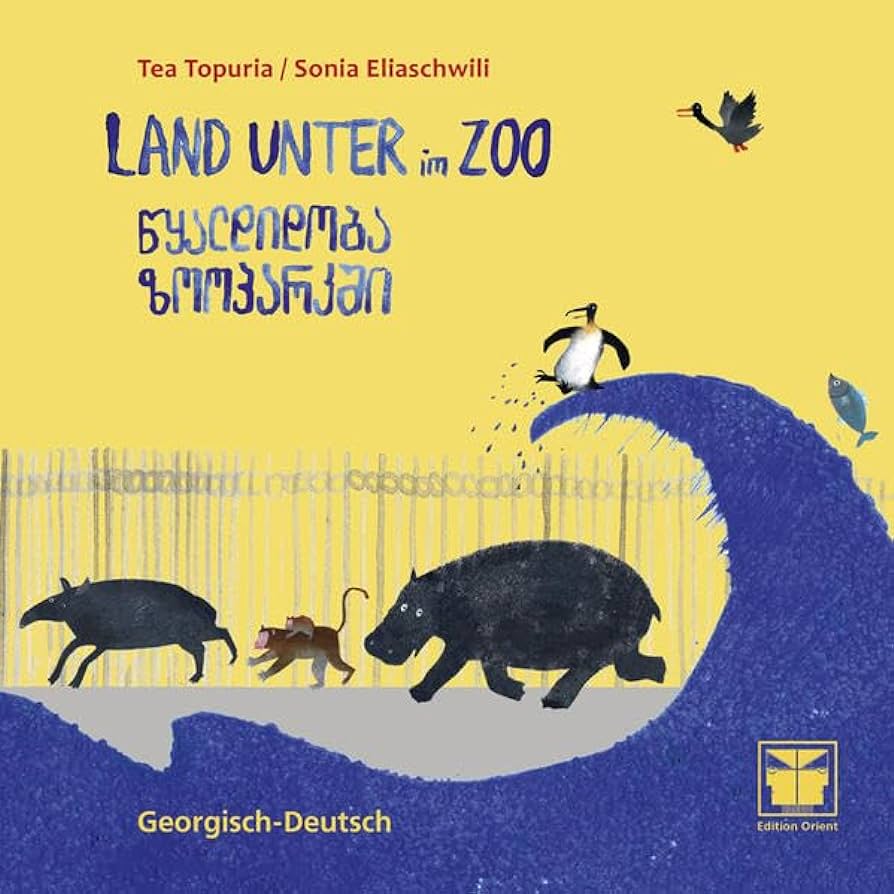 Land unter im Zoo. Nach einer wahren Begebenheit in Georgien Book Cover