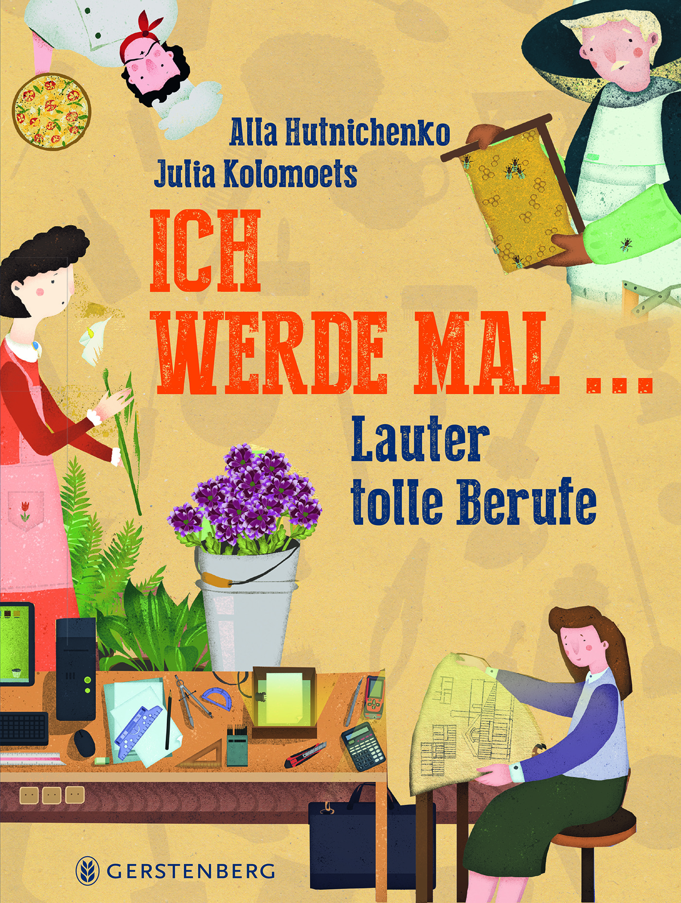 Ich werde mal. Lauter tolle Berufe Book Cover