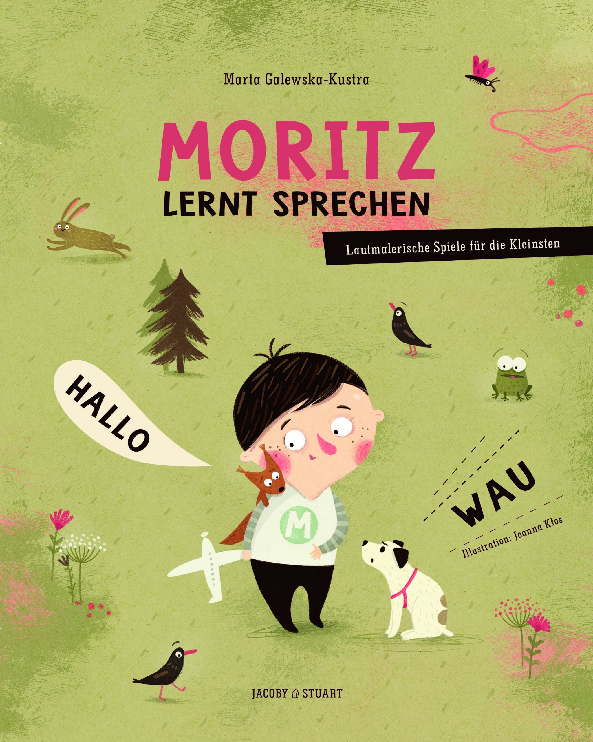 Moritz lernt sprechen. Lautmalerische Spiele für die Kleinsten Book Cover