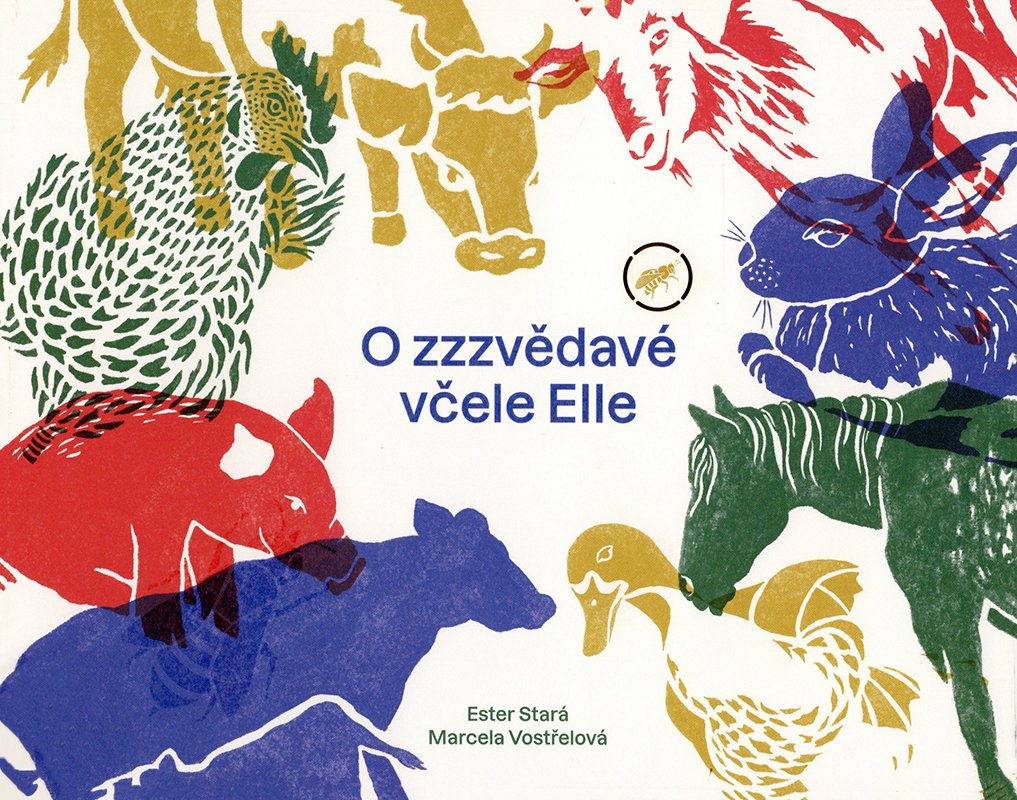 O zzzvědavé včele Elle Book Cover